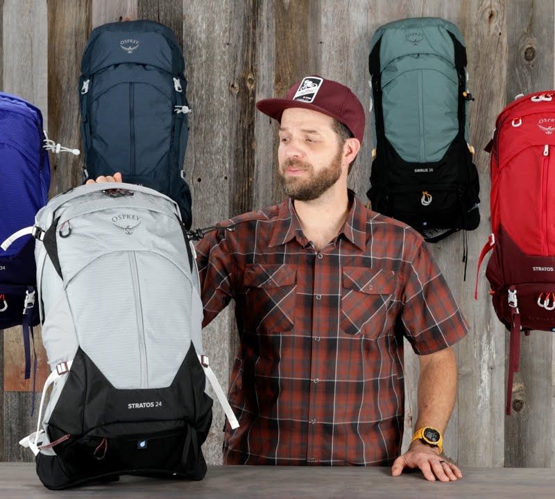 Rucsac pentru drumeții Osprey Stratos 44 gri 10003563 10