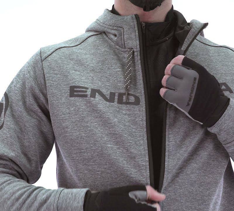 Bluză de ciclism pentru bărbați Endura Hummvee Hoodie black 8