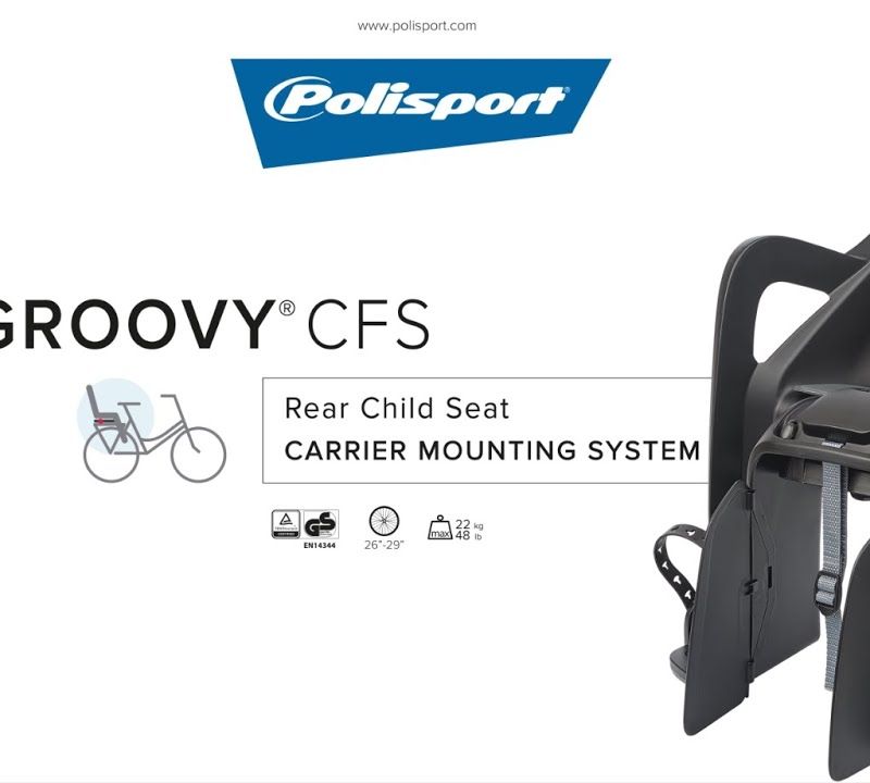 Scaun de bicicletă pentru copii POLISPORT Groovy CFS FO maro 8406100016 7