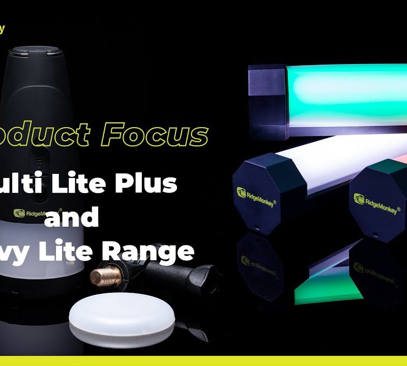 RidgeMonkey Multi Lite Plus negru deschis RM175 4