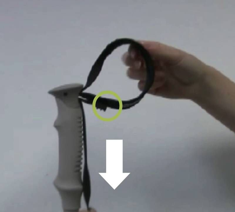 Komperdell Alpine Schnapsstock bețe de schi Komperdell negru/roșu 9