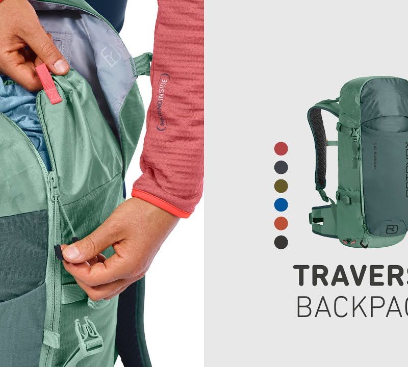 Ortovox Traverse 40 rucsac de trekking roșu 48544 9
