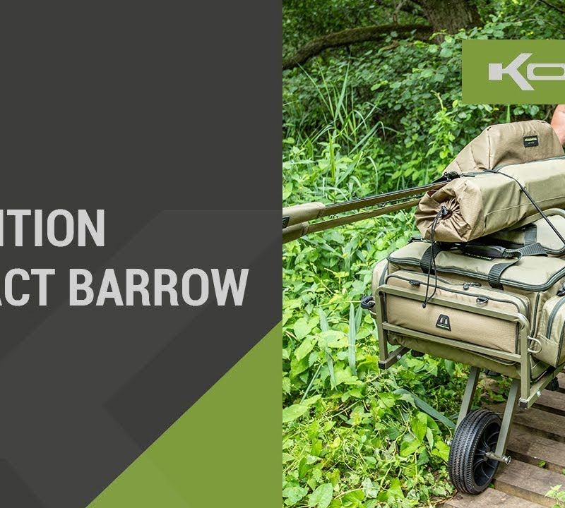 Cărucior de transport Korum Transition Compact Barrow verde K0290058 3