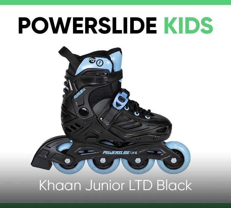 Patine pentru copii Powerslide Khaan Junior LTD roșu/negru 940671 11