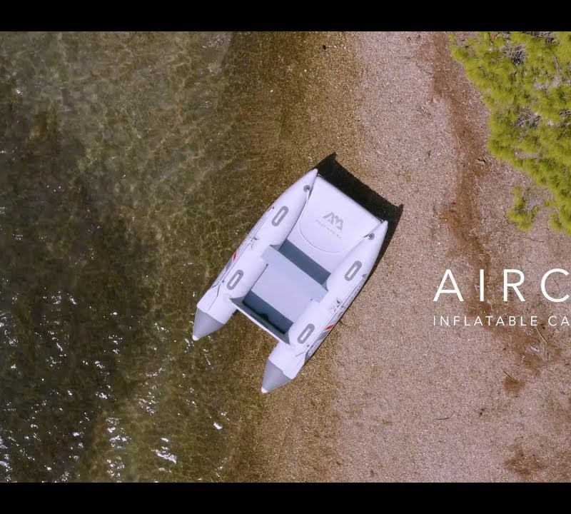11'0' AquaMarina AIRCAT Catamaran gonflabile alb BT-AC335 7