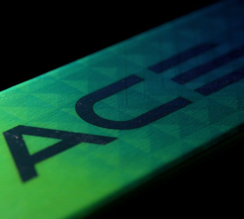 Elan Ace SCX Fusion + EMX 12 schiuri de coborâre verde-albastru AAJHRC21 15