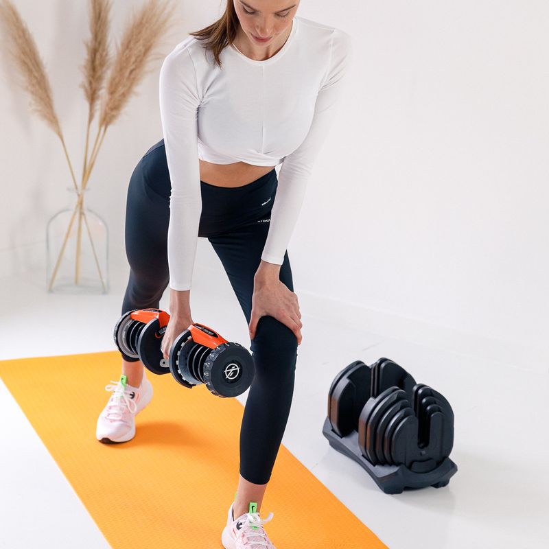 Halteră ajustabilă XTREXO 24 kg neagră ADT-24 17