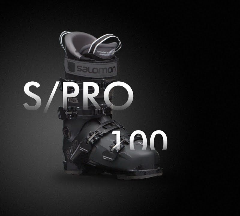 Clăpari de schi pentru bărbați Salomon S/Pro 100 GW, negru, L41481600 10
