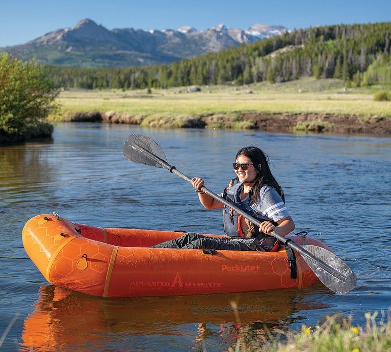 Advanced Elements Packlite+ PackRaft portocaliu de 1 persoană pentru pontoane AE3037 7