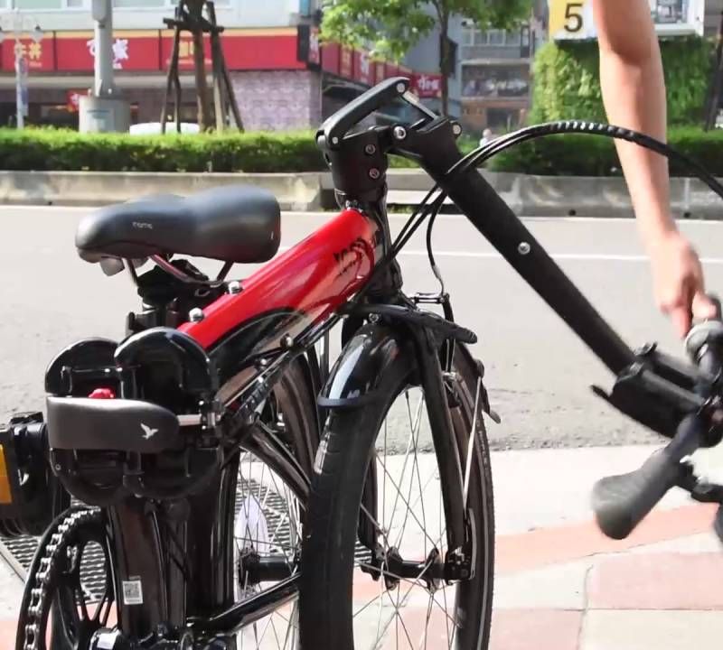 Pliabila bicicletă de oraș Tern Link B8 negru 19