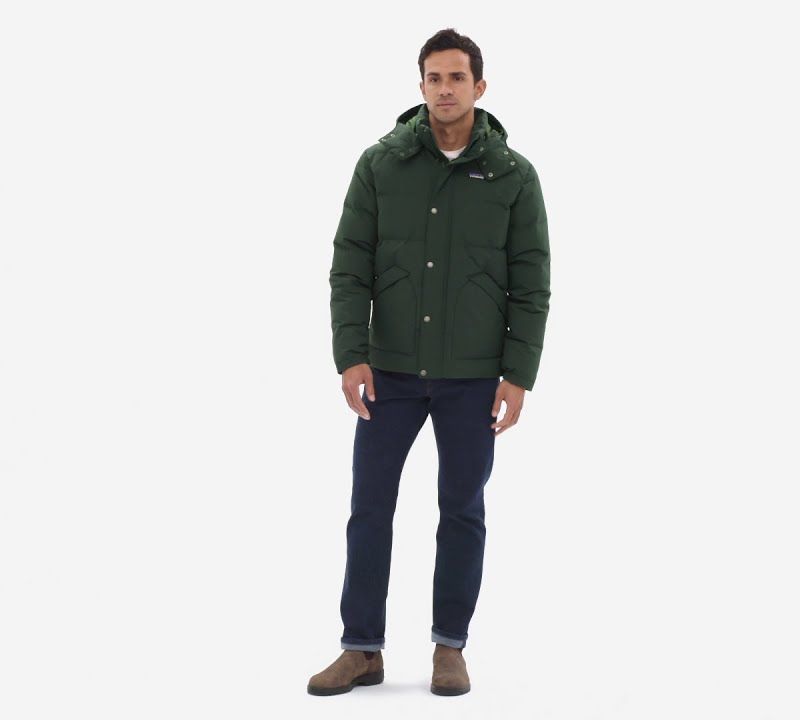 Geacă cu puf pentru bărbați Patagonia Downdrift grayling brown 9