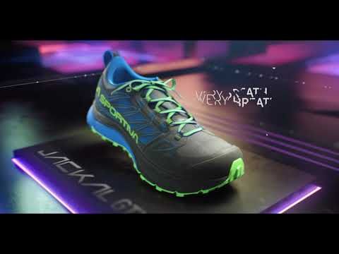 Pantofi de alergare pentru bărbați La Sportiva Jackal GTX de iarnă negru/galben 46J999100 13