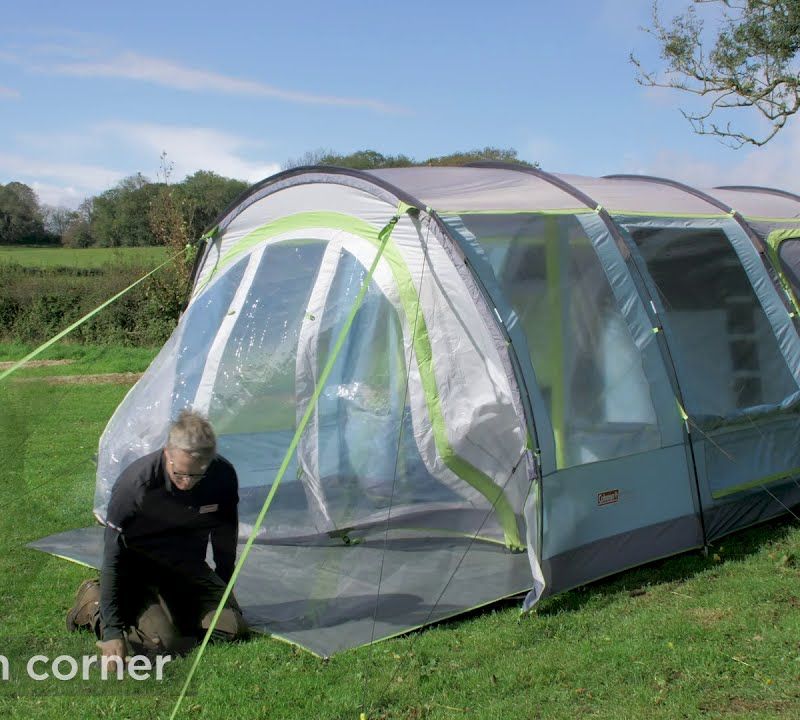 Cort de camping pentru 4 persoane Coleman Meadowood 4 Long albastru 2000037068 10