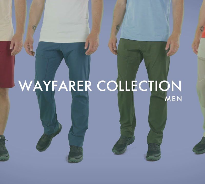 Pantaloni de trekking pentru bărbați Salomon Wayfarer Zip Off verde LC1741100 10