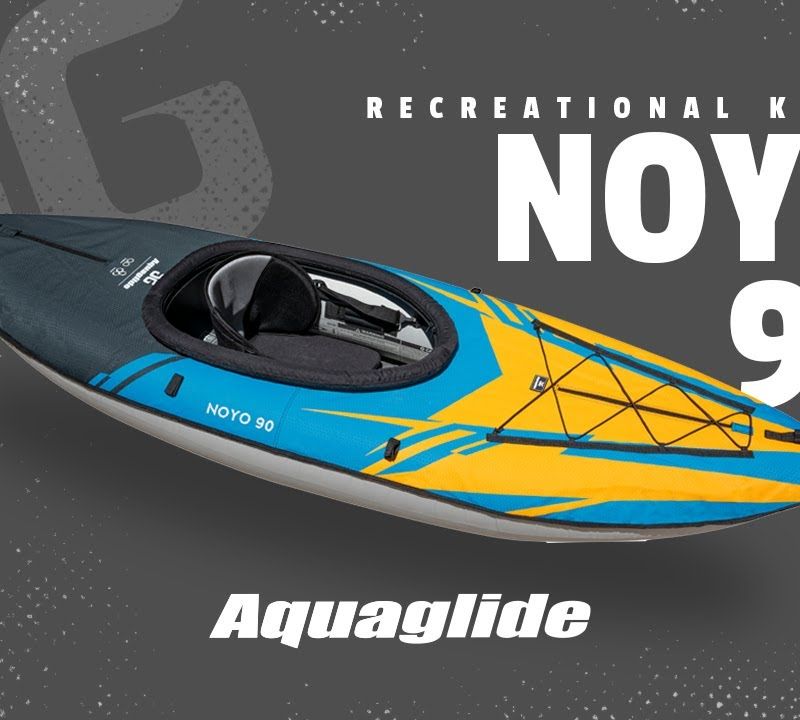 Aquaglide Noyo 90 albastru 584119111 Caiac gonflabil de 1 persoană 584119111 11