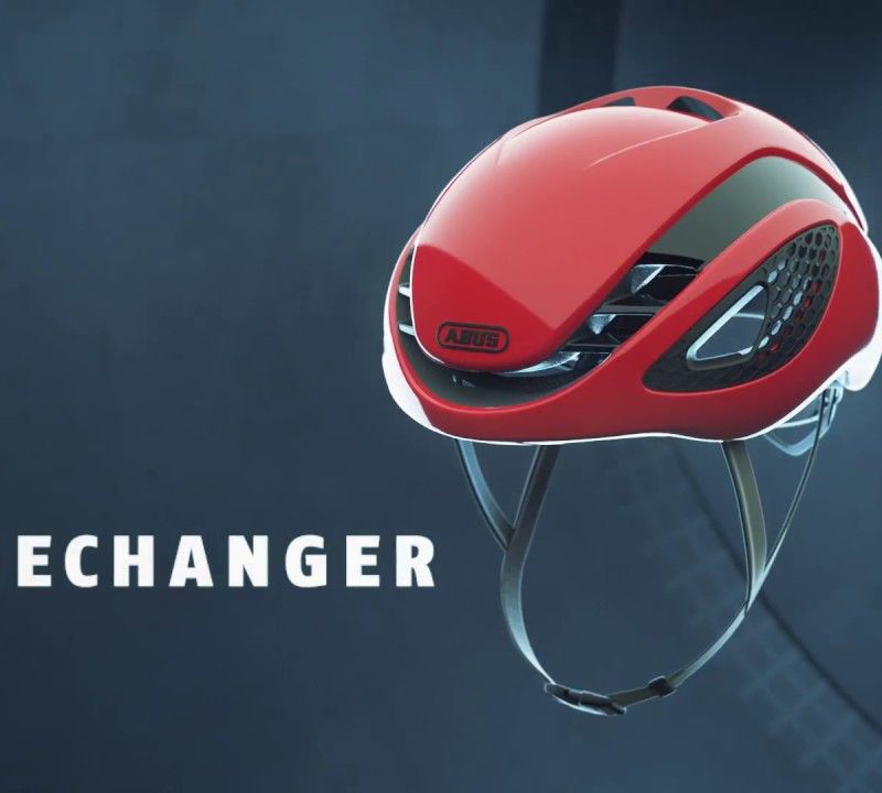 Cască de bicicletă ABUS GameChanger galben neon 77811 10