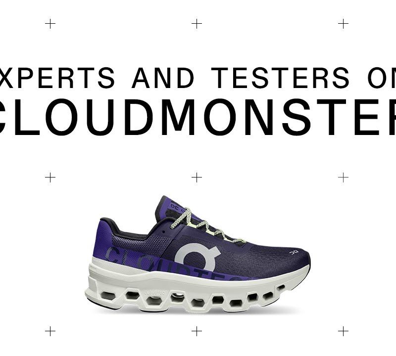 Pantofi de alergare pentru femei On Cloudmonster undyed alb / alb 14