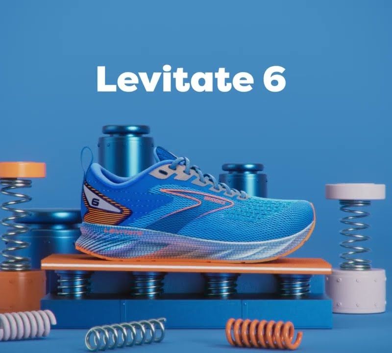 Brooks Levitate 6 pantofi de alergare pentru femei alb 1203831B137 15