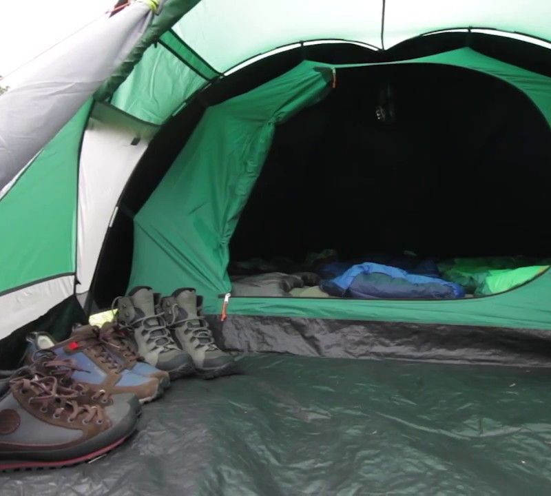 Cort de camping Coleman Kobuk Valley 3 Plus pentru 3 persoane, verde 2000030280 9