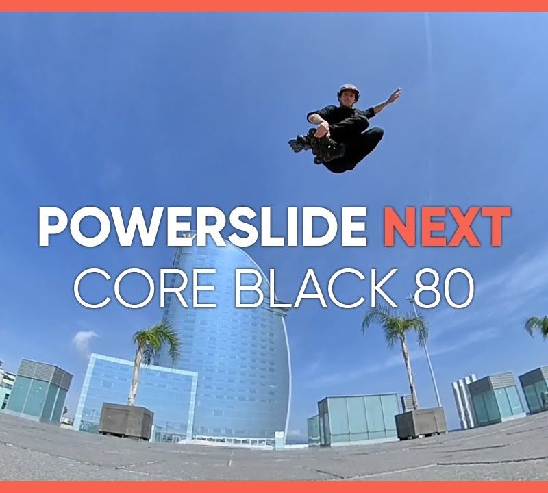 Powerslide Next Core 80 negru 908329 15
