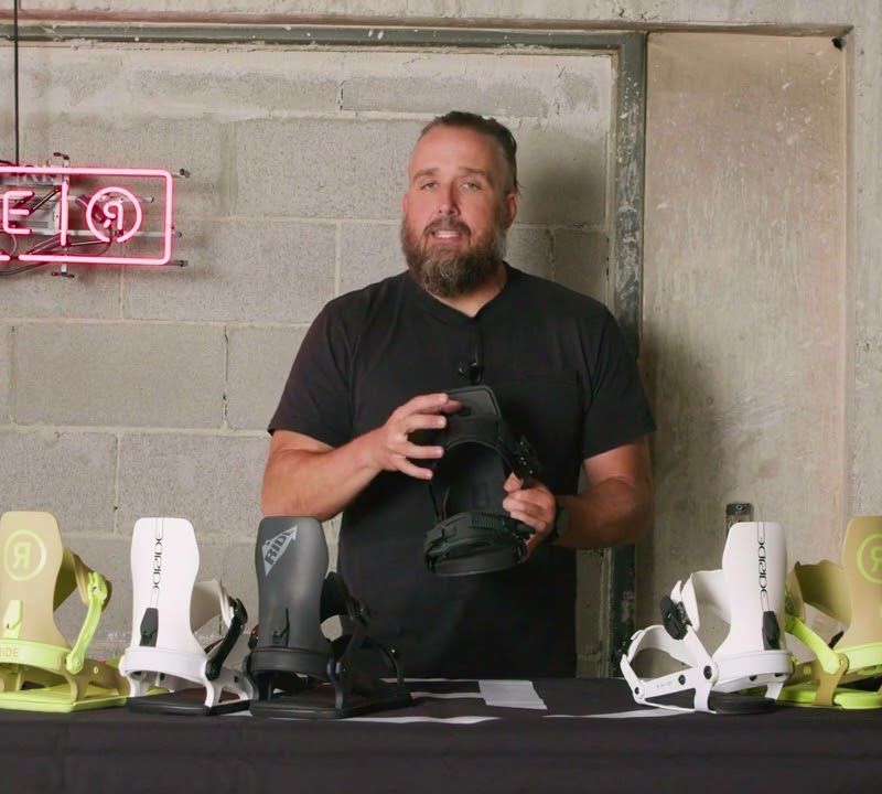 Legături de snowboard pentru bărbați RIDE A-6 black 6