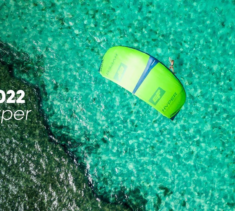 Kite surfing zmeu CrazyFly Hyper verde T001-0118 11