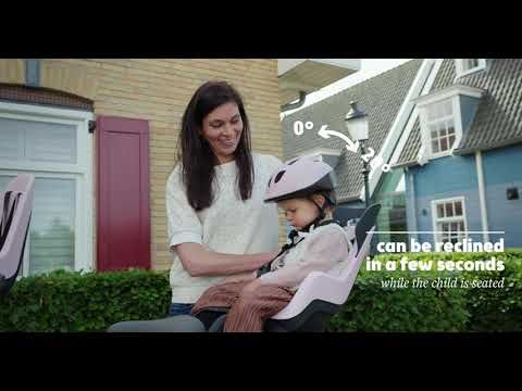 Bobike Go RS scaun pentru bicicletă cu suport spate gri/negru 8012600005 12