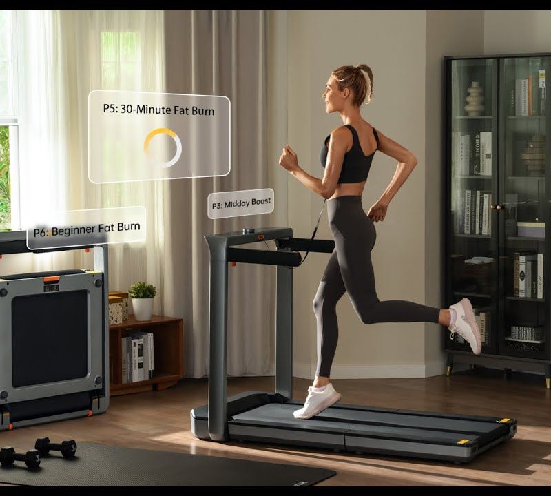 Bandă de alergat electrică Kingsmith MX16+ WalkingPad negru/gri 23