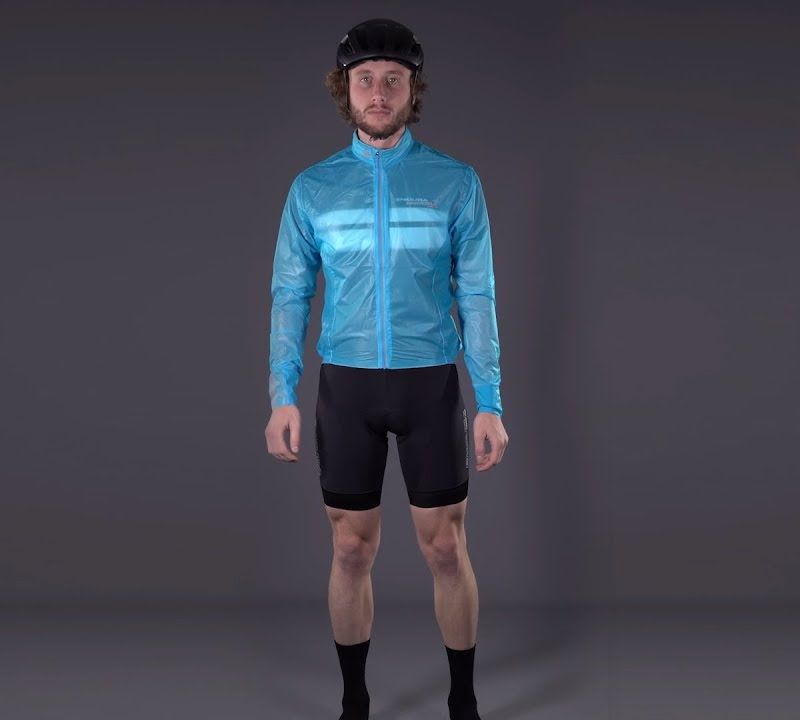 Geacă de ciclism pentru bărbați Endura FS260-Pro Adrenaline Race II hi-viz blue 10