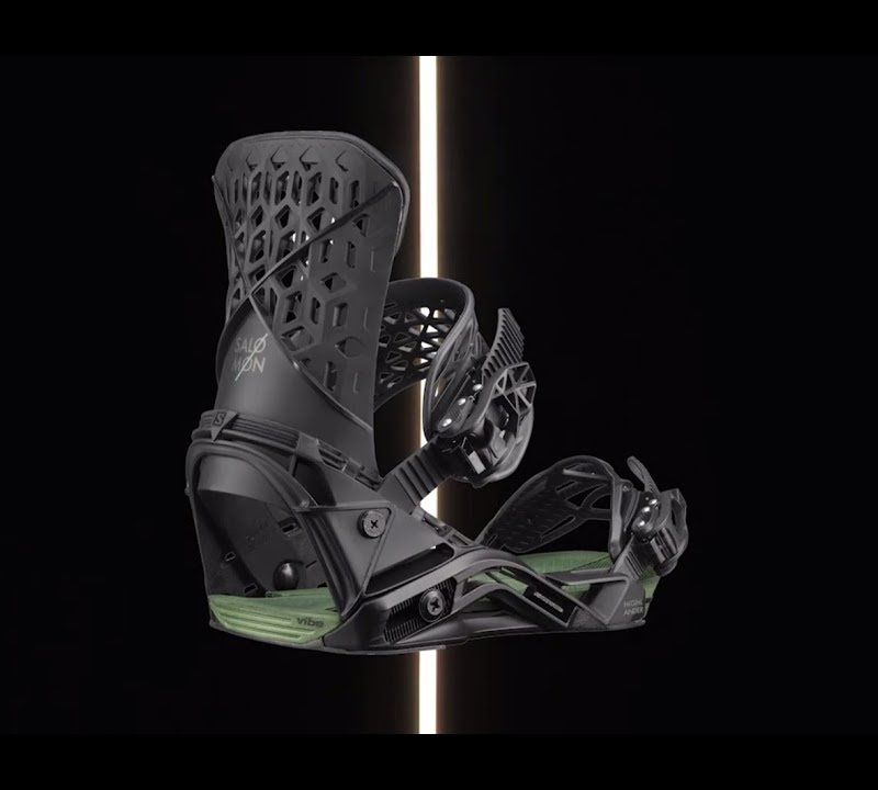 Atașamente de snowboard pentru bărbați Salomon Highlander negru L41196900 9