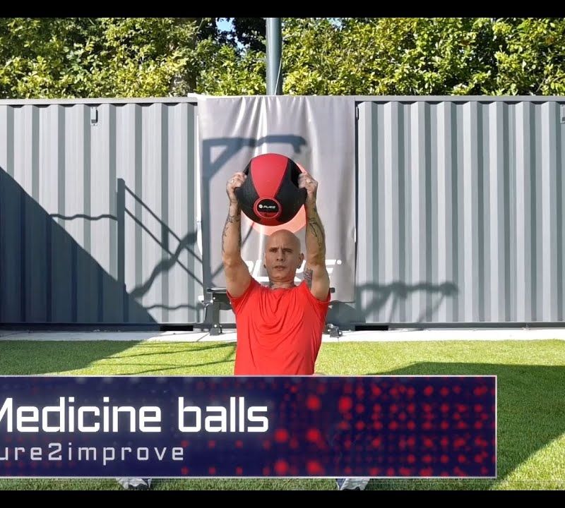 Pure2Improve Medicine Ball 4 kg portocaliu 2139 4