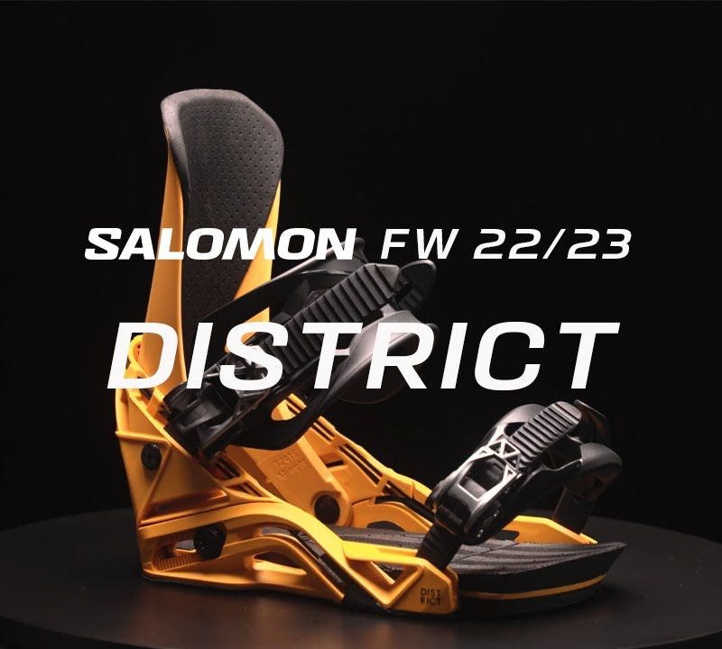 Atașamente de snowboard pentru bărbați Salomon District negru L41776000 9