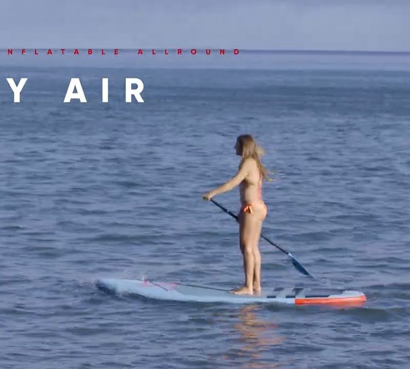 SUP bord Fanatic Fanatic Stubby Fly Air albastru 13200-1131 12