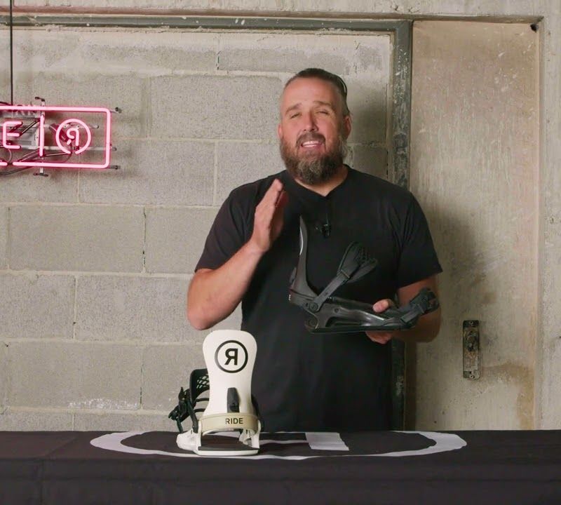 Legături de snowboard pentru bărbați RIDE C-2 tan 6