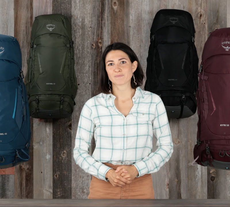 Rucsac de trekking pentru bărbați Osprey Kestrel 48 l negru 10004758 8