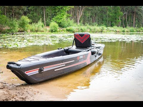 Kayak / SUP hibrid 1 persoană Pure4Fun Dual Purpose negru P4F160040 14