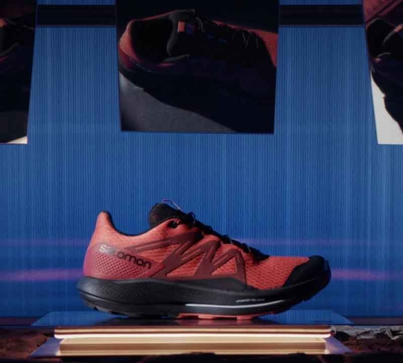 Salomon Speedcross 6 GTX pantofi de alergare pentru bărbați negru/roșu dahlia/roșu mac 15