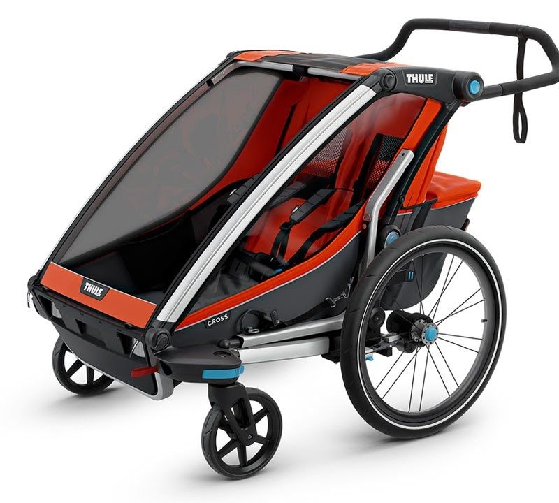 Thule Chariot Cross remorcă dublă pentru biciclete, albastru 10202024 13