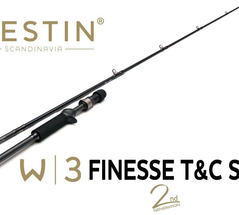 Undiță Westin Westin W3 Finesse-T T&C 2nd 2sec neagră W361-0712-ML 9