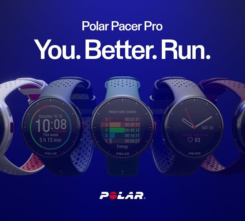 Ceas Polar Pacer PRO albastru PACER PRO BLU/BLU 7