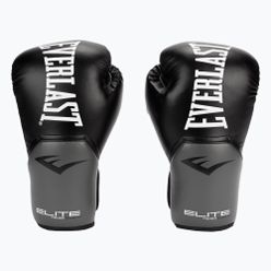 Mănuși de box pentru bărbați EVERLAST Pro Style Elite 5, negru, EV2500 BLK/GRY-10 oz.
