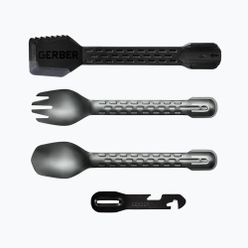 Gerber ComplEAT-Cook Eat Clean Tong camping essentials gri-negru 31-003464