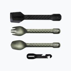 Gerber ComplEAT-Cook Eat Clean Tong camping essentials verde 31-003468