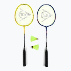 Set de badminton Dunlop Nitro-Star SSX 1.0 albastru/galben 13015319