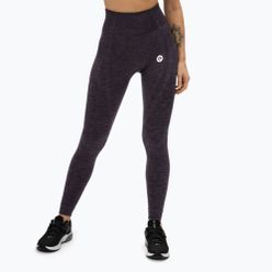 Jambiere fără cusături Gym Glamour pentru femei albastru marin 198