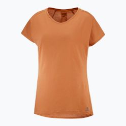 Salomon Essential Shaped SS tricou de trekking pentru femei portocaliu LC1700900
