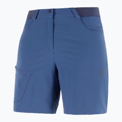 Pantaloni scurți de trekking pentru femei Salomon Wayfarer albastru LC1703900