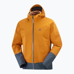 Salomon Outrack 2.5L jachetă de ploaie galbenă pentru bărbați LC1703600