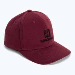 Salomon Logo baseball șapcă roșu LC1682400