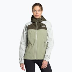 Jachetă de ploaie pentru femei The North Face Stratos verde NF00CMJ059M1